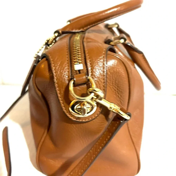 Coach brown crossbody handbag - Picture 10 of 12